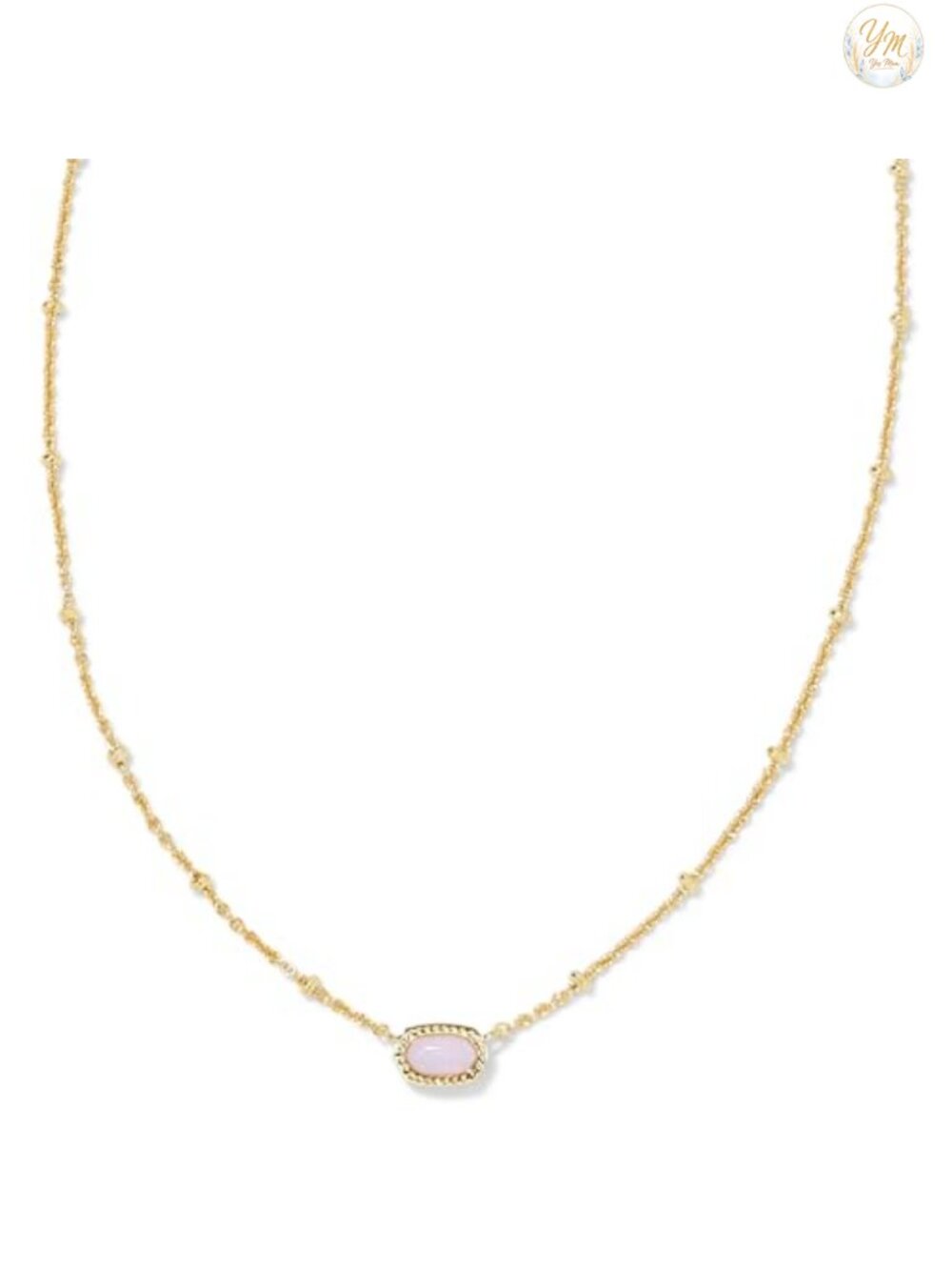Kendra Scott Mini Elisa 14k Gold-Plated Satellite Short Pendant Necklace